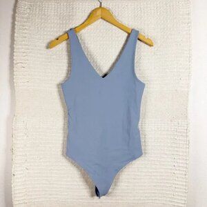 Abercrombie Double-Layered V-Neck Bodysuit | Medium